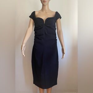 NWT! Black pencil dress, size L